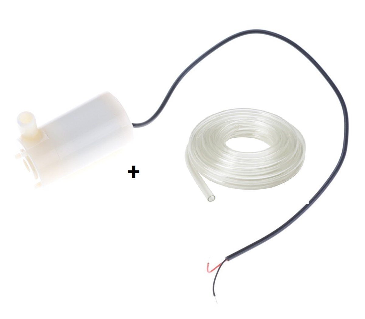 Mini Yatay Dalgıç Su Pompası DC 2.5V-6V 120L/H Dalgıç Pompa