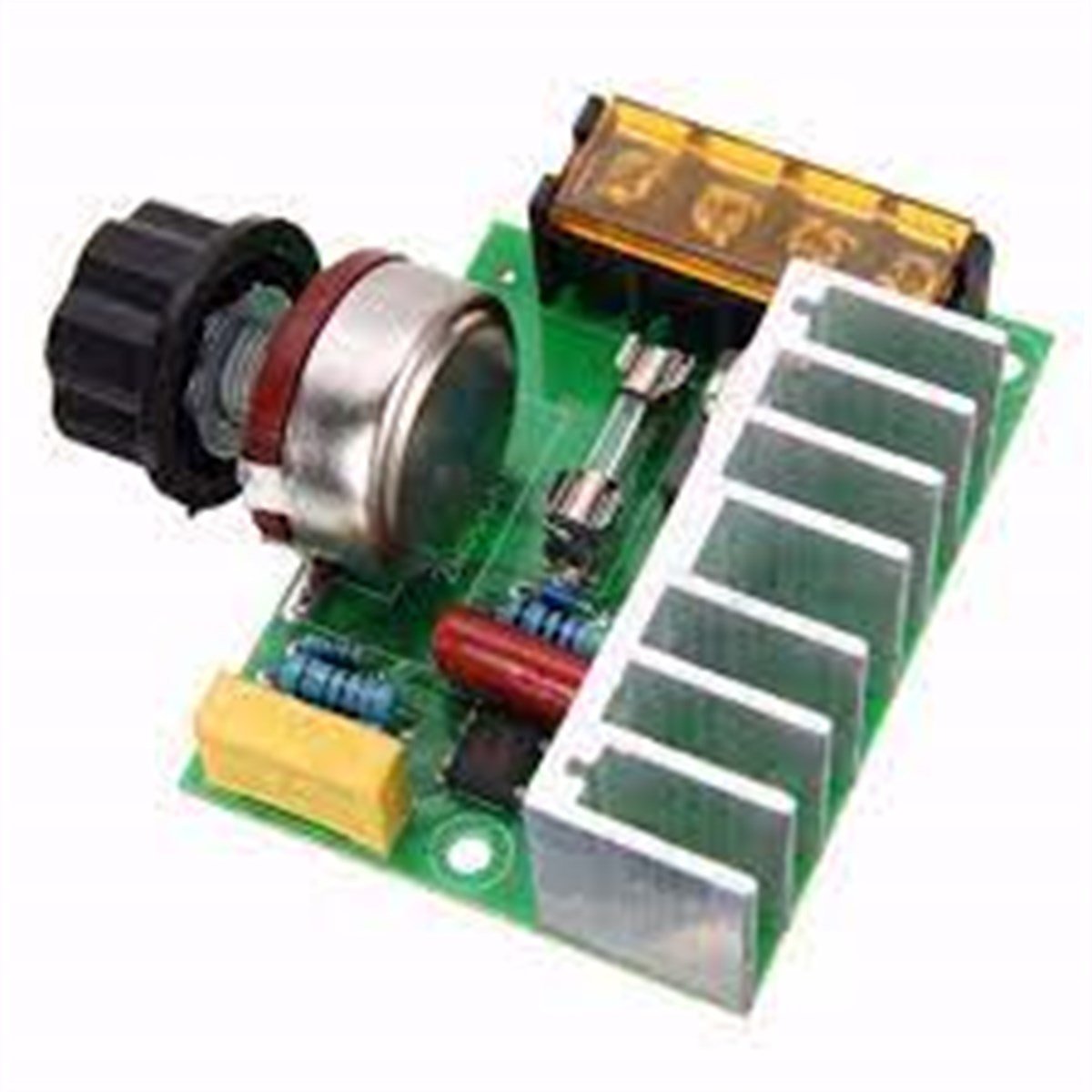 Sigortalı 4000W Dimmer SCR Hız Kontrol Devresi Ac 220V