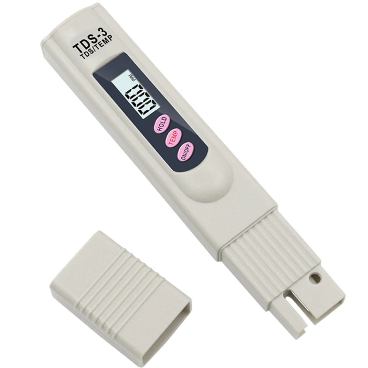 TDS Metre Su Kalite Test Ölçüm Cihazı Saflık Ölçer Pil + Kılıf