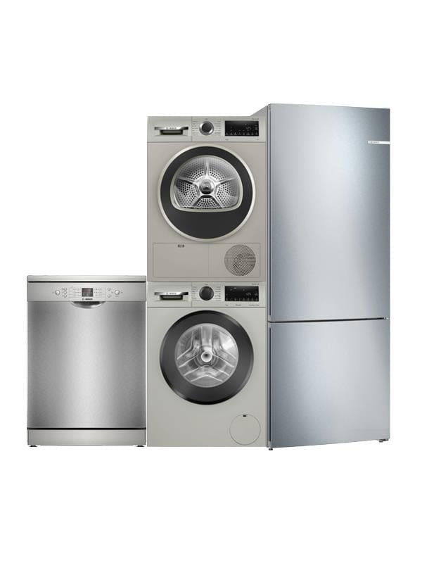 Bosch 4' lü Çeyiz Paketi 4 Inox
