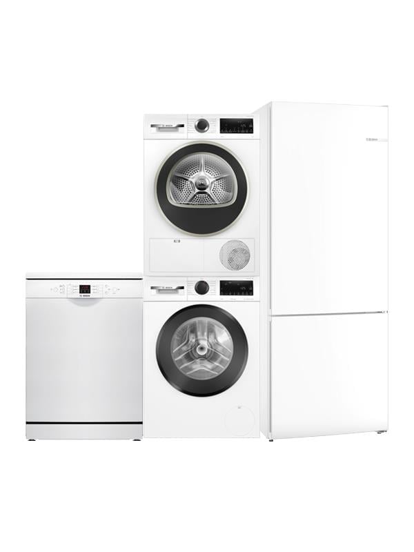 Bosch 4' lü Çeyiz Paketi 5 Beyaz