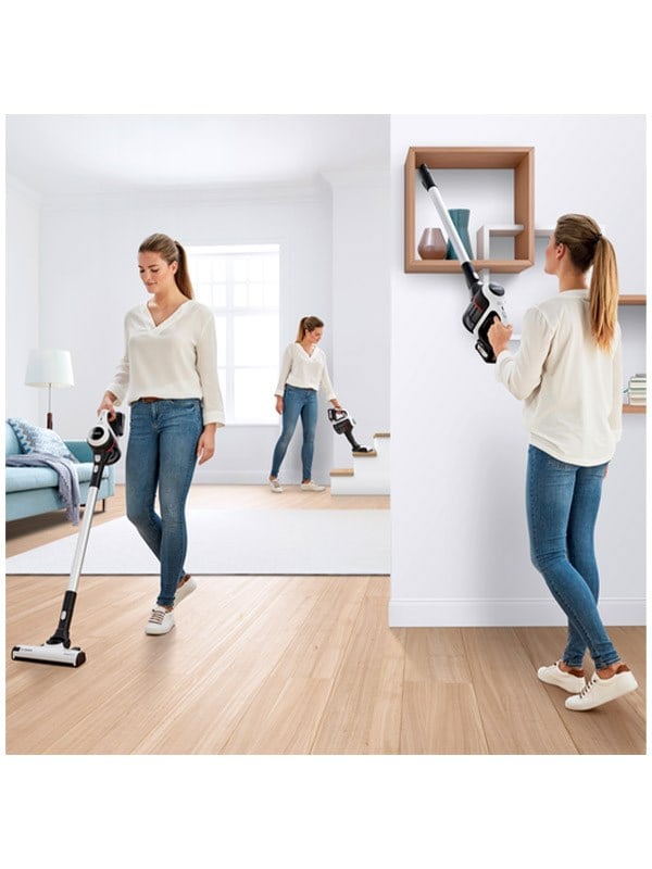Bosch BCS61113 Şarjlı Dik Süpürge Beyaz