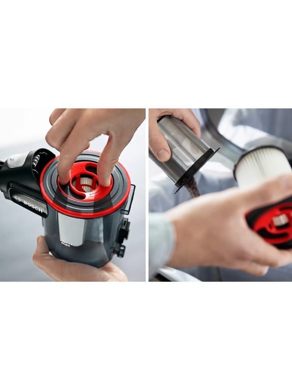 Bosch BCS711XXL Şarjlı Dik Süpürge Beyaz