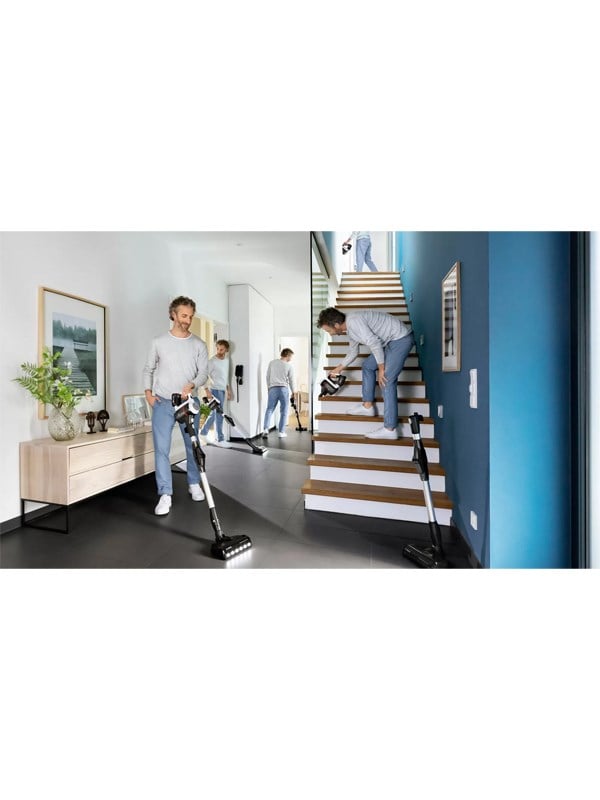 Bosch BCS711XXL Şarjlı Dik Süpürge Beyaz