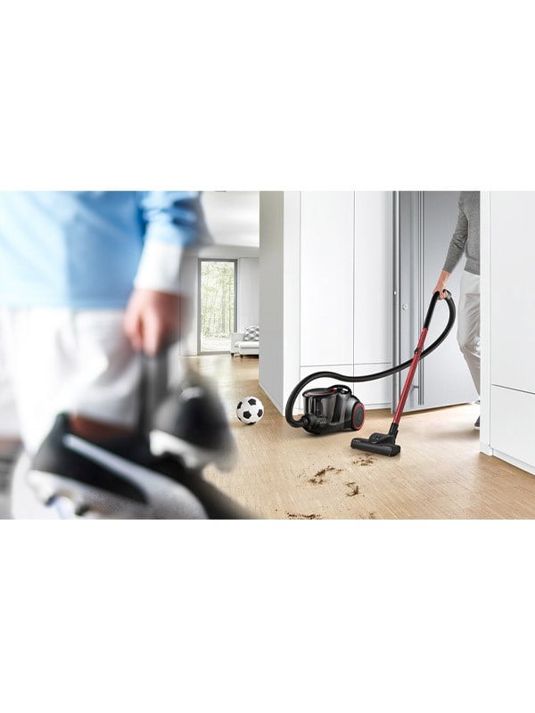 Bosch BGS41POW2 Toz Torbasız Süpürge Siyah