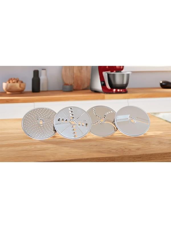 Bosch MUM5X720 Mutfak Makinesi Kırmızı Gümüş