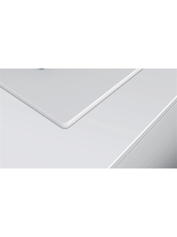 Bosch POP6C2O10O 60 cm Cam Ankastre Gazlı Ocak Beyaz