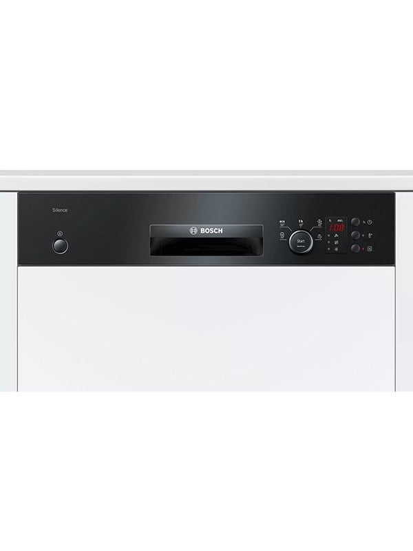 Bosch SMI25DB01T 5 Programlı Yarı Ankastre Bulaşık Makinesi Siyah