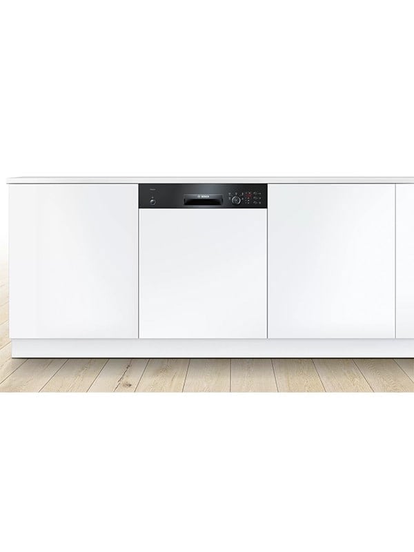 Bosch SMI25DB01T 5 Programlı Yarı Ankastre Bulaşık Makinesi Siyah
