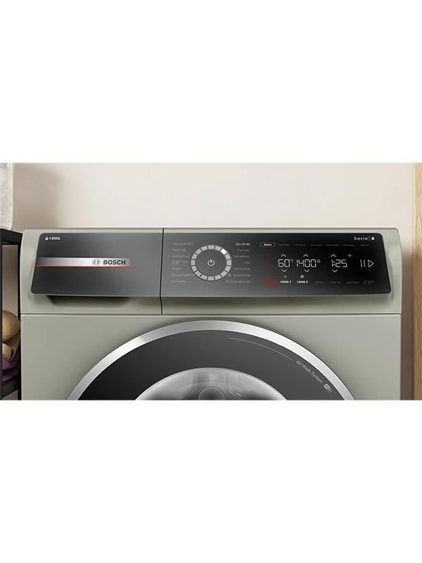 Bosch WGB254AXTR 10 Kg 1000 Devir Home Connect Çamaşır Makinesi Silver