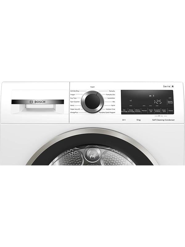 Bosch WQG244C1TR 9 Kg Isı Pompalı Kurutma Makinesi Beyaz