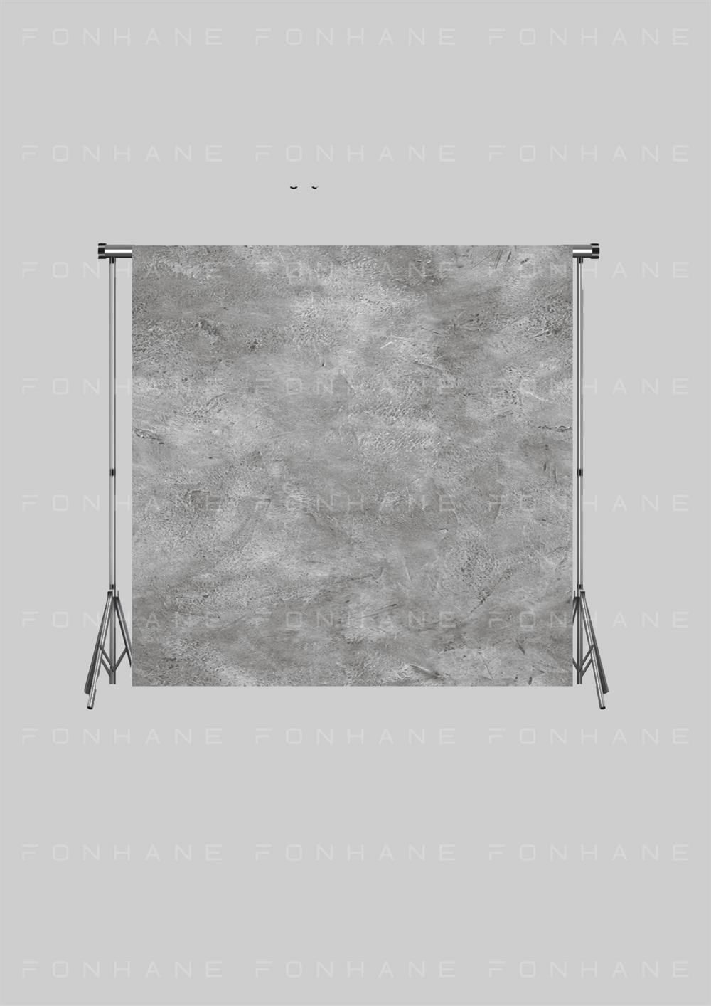 Fineart Gri Fırça Darbeli Zeminsiz Yetişkin Kumaş Fotoğraf Fonu( 3X2,5 MT)