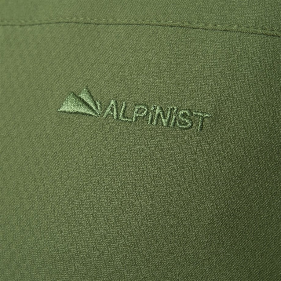 Alpinist Tegus Uzun Kollu Erkek Gömlek AÇIK YEŞİL