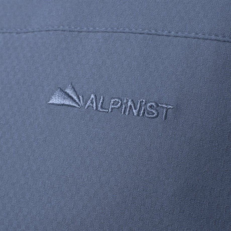Alpinist Tegus Uzun Kollu Erkek Gömlek mavi