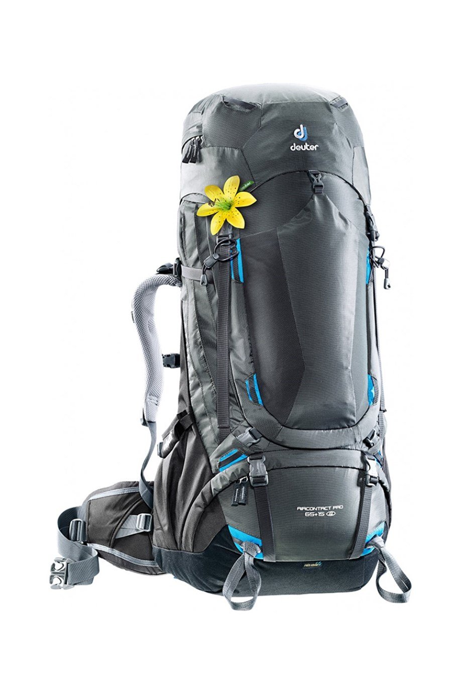 DEUTER   Aircontact PRO 65 + 15 SL Kadın Sırt Çantası graphite-black