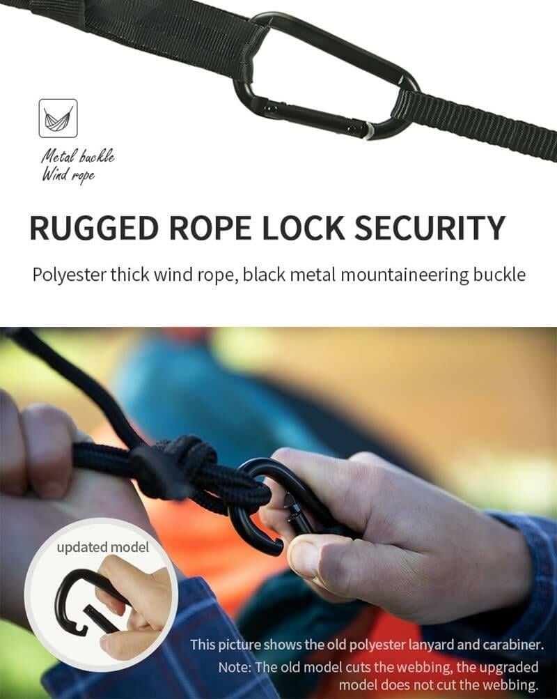 Naturehike Ultralight Swing Tek Kişilik Hamak |340T Pongee| TURUNCU