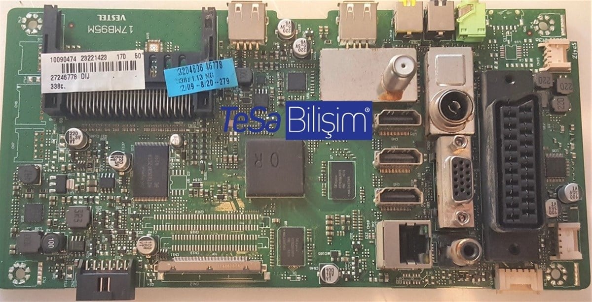 17MB95M, 23221423, VESTEL 50PF7175, MAİNBOARD, ANAKART