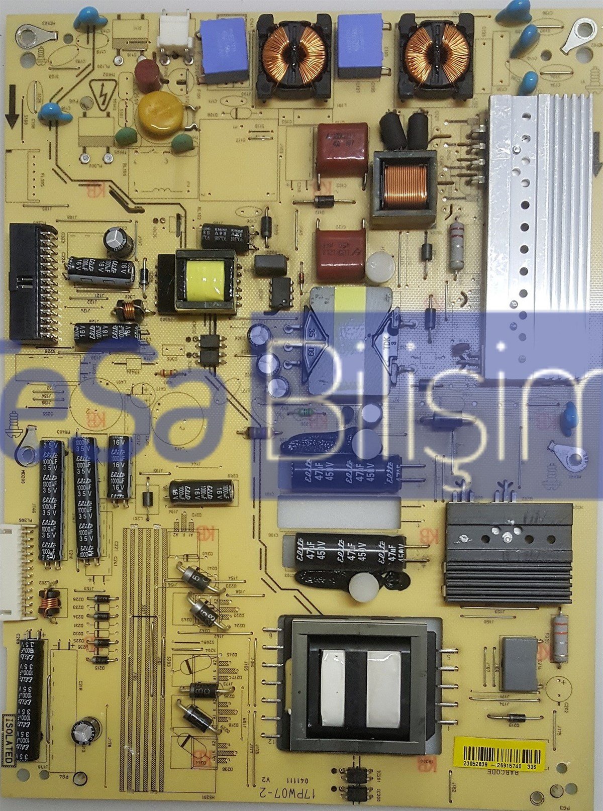 23052839, 17PW07-2 V2, VESTEL 47PF8231 BESLEME KARTI