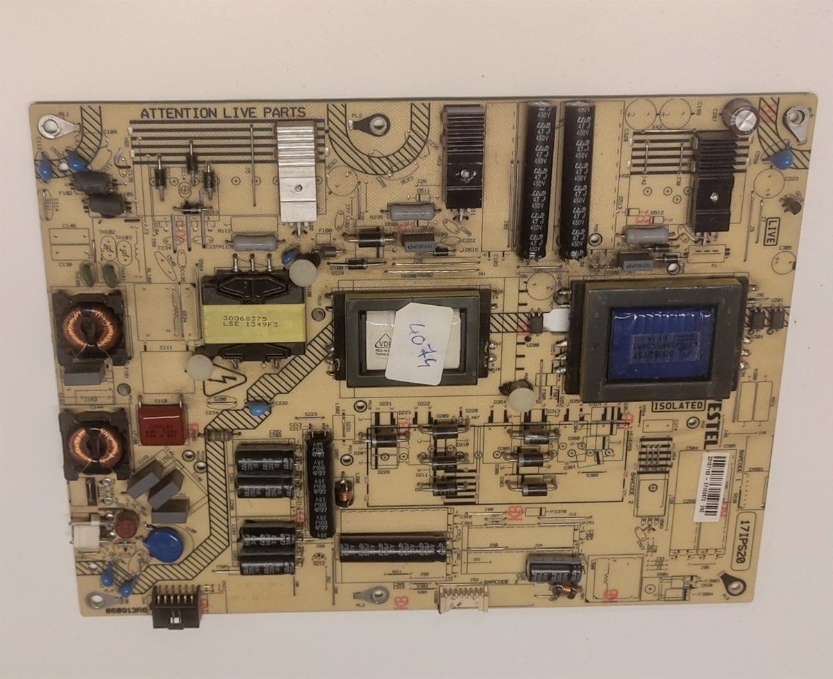 23157163, 17IPS20, VESTEL 50PF7070 BESLEME KARTI