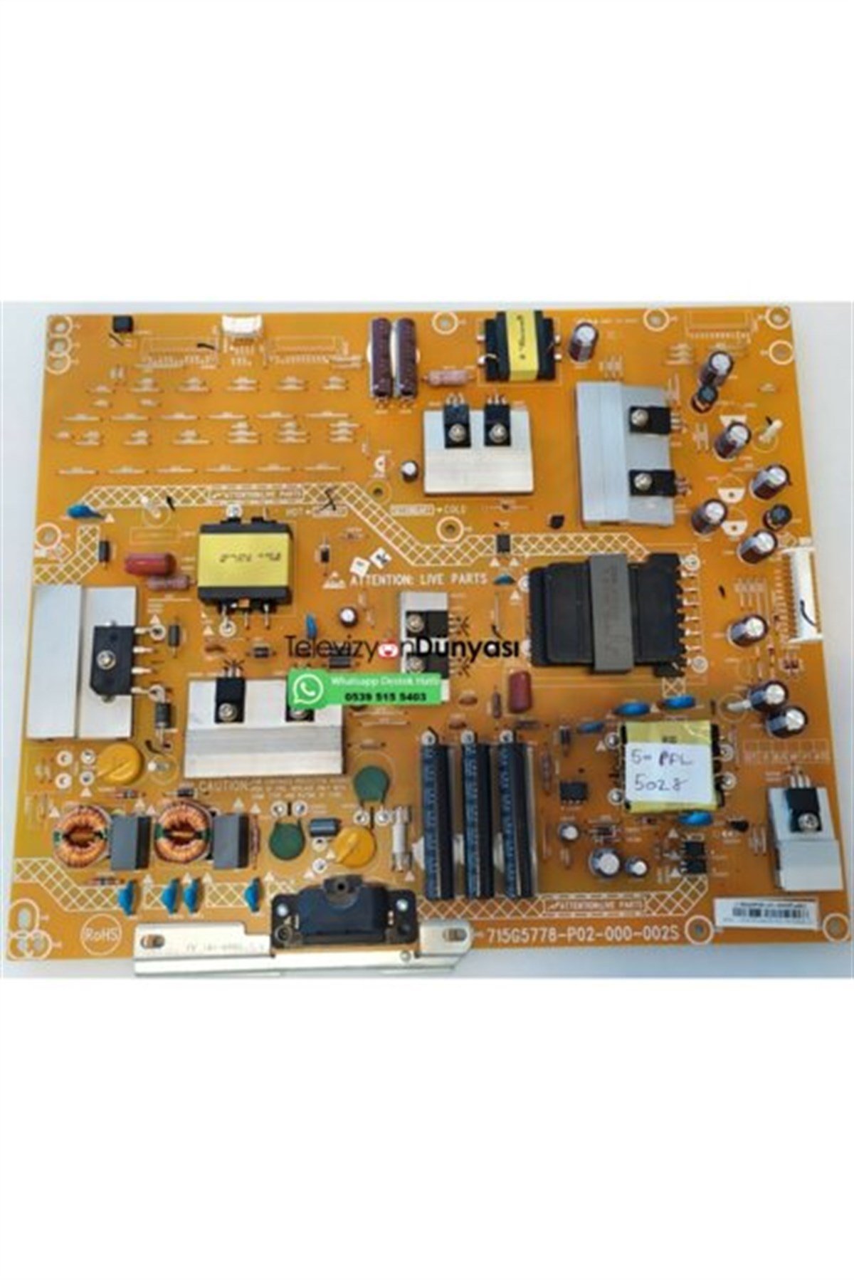 715G5778-P02-000-002S, CY836GAK2Q, PHILIPS 50PFL5028/12 BESLEME KART