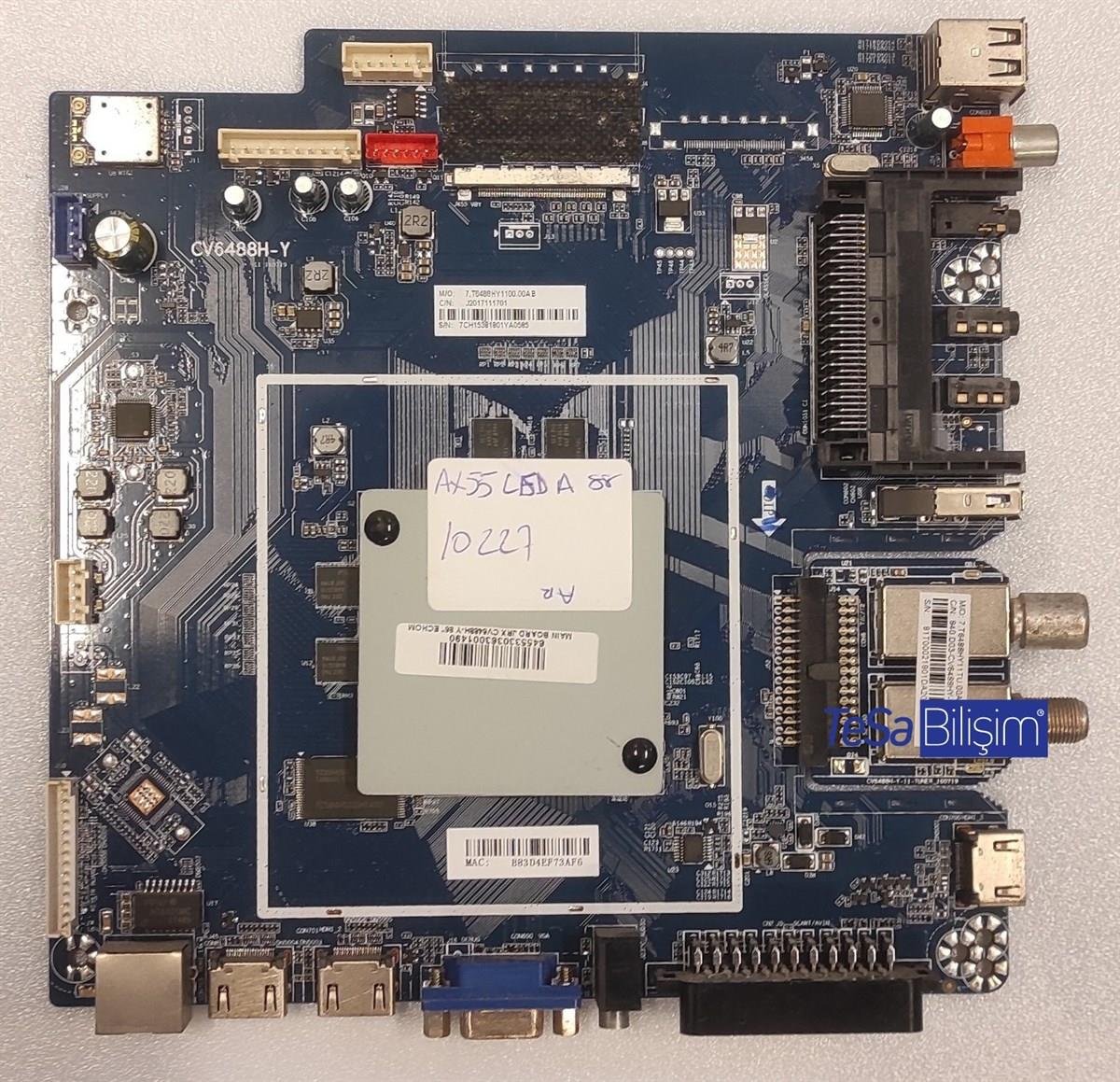 AXEN AX55LEDA88/0227 ANAKART, CV6488H-Y 