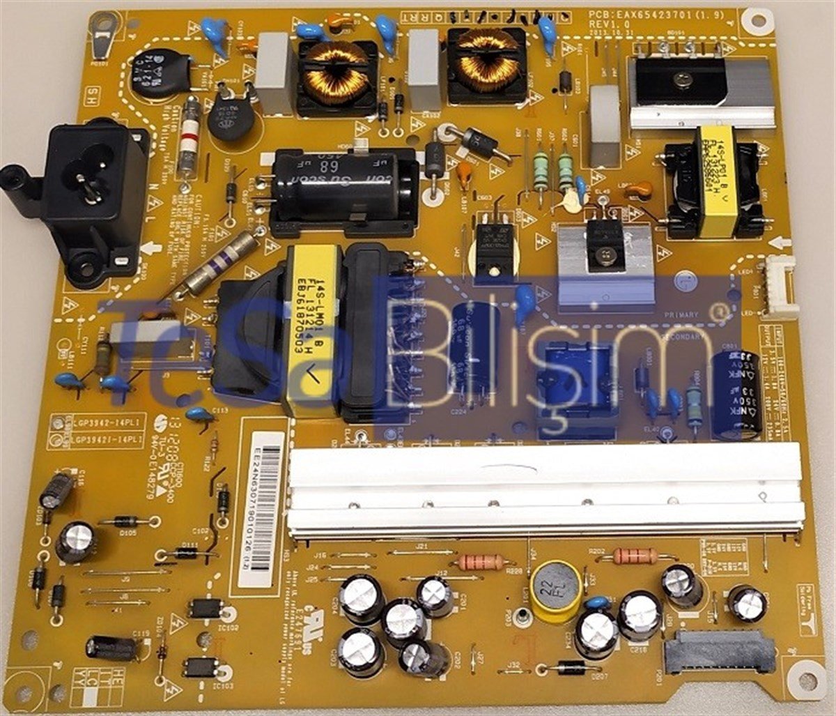 EAX65423701 (1.9), LGP3942-14PL1, LG 42LB582V BESLEME KARTI