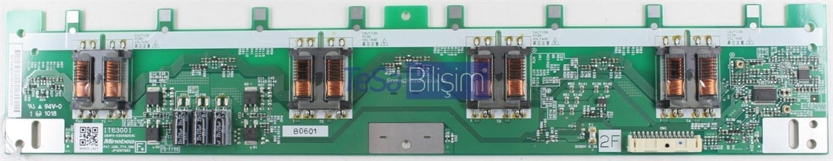 IT63001, U84PA-E0008254C, 44.A8Q01.001, IPS ALPHA, AX080A080G REV A, INVERTER BOARD