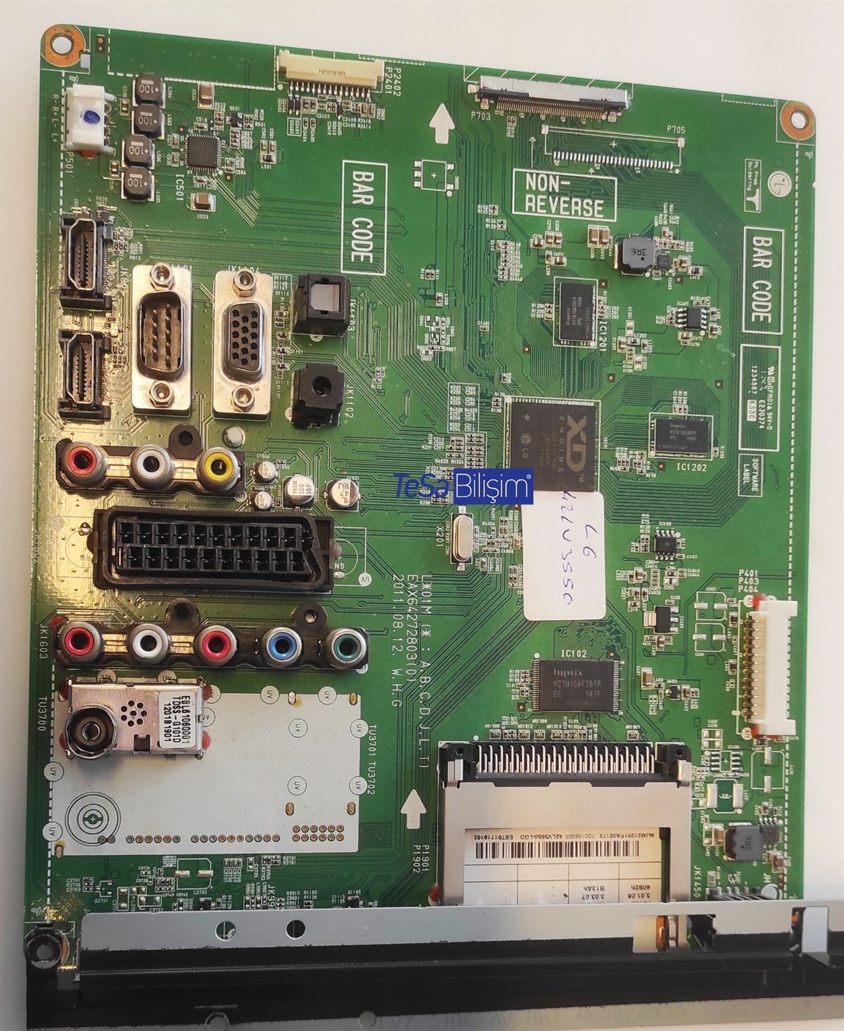LG 42LV3550 ANAKART, EAX64272803 (0), EBT61718162