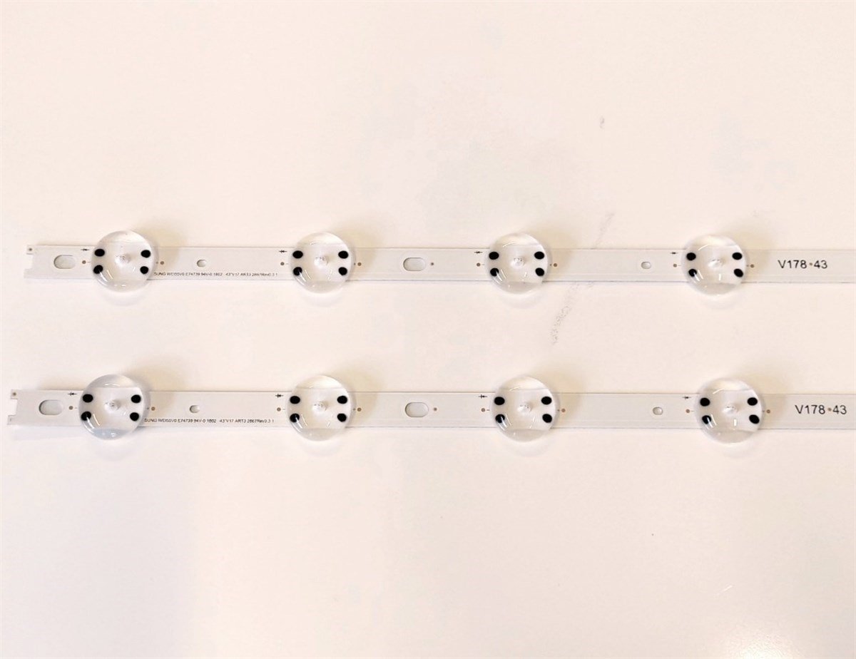 LG 43LV340C LED BAR LG 43 V17 ART3 2867 REV0.3