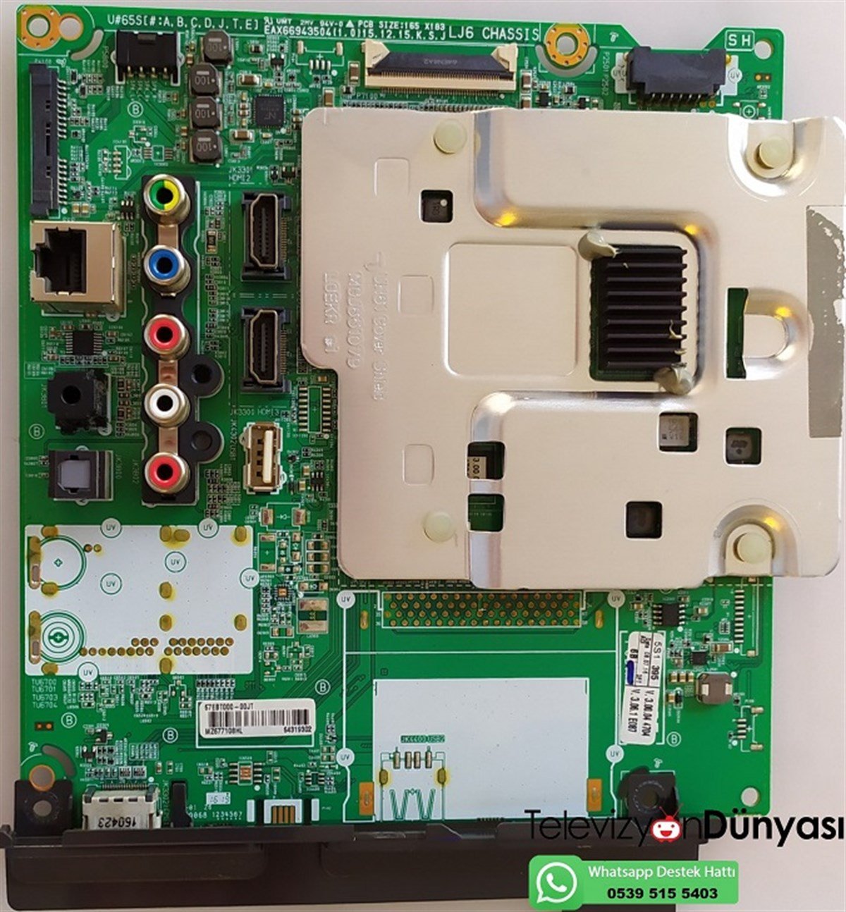 LG 43UH610N ANAKART, EAX66943504(1.0), EBT64319302, 64319302