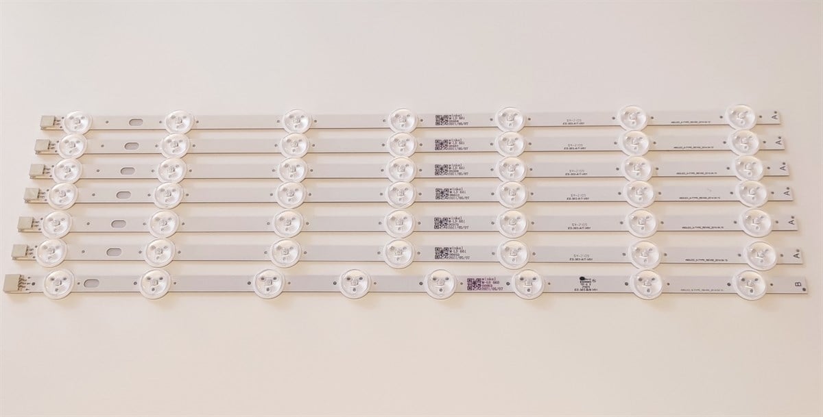 NEXON 49NX600 LED BAR TAKIM, VES490UNDL-2D-N01, VES490UNDL-2D-N02, 49DLED-A-TYPE VESTEL 49DLED-B-TYPE 6A – 1B