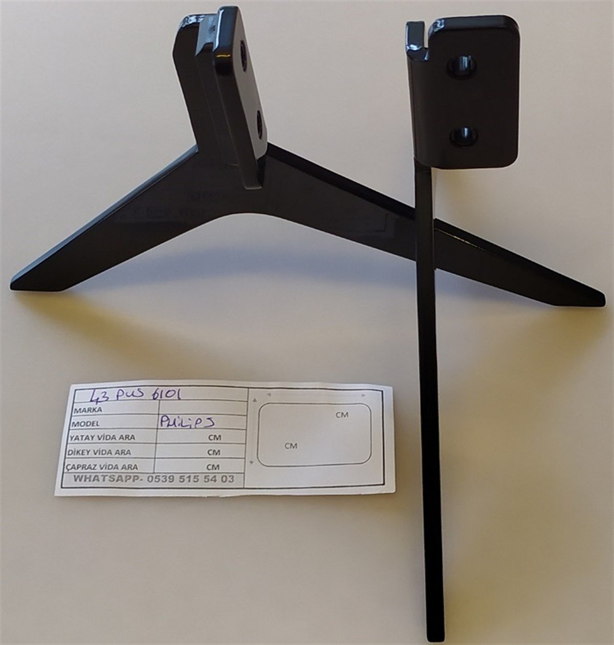 PHILIPS, 43PUS6101, 43PUS6201, AYAK, TV AYAĞI, SEHPA AYAKLARI, YER STANDI 