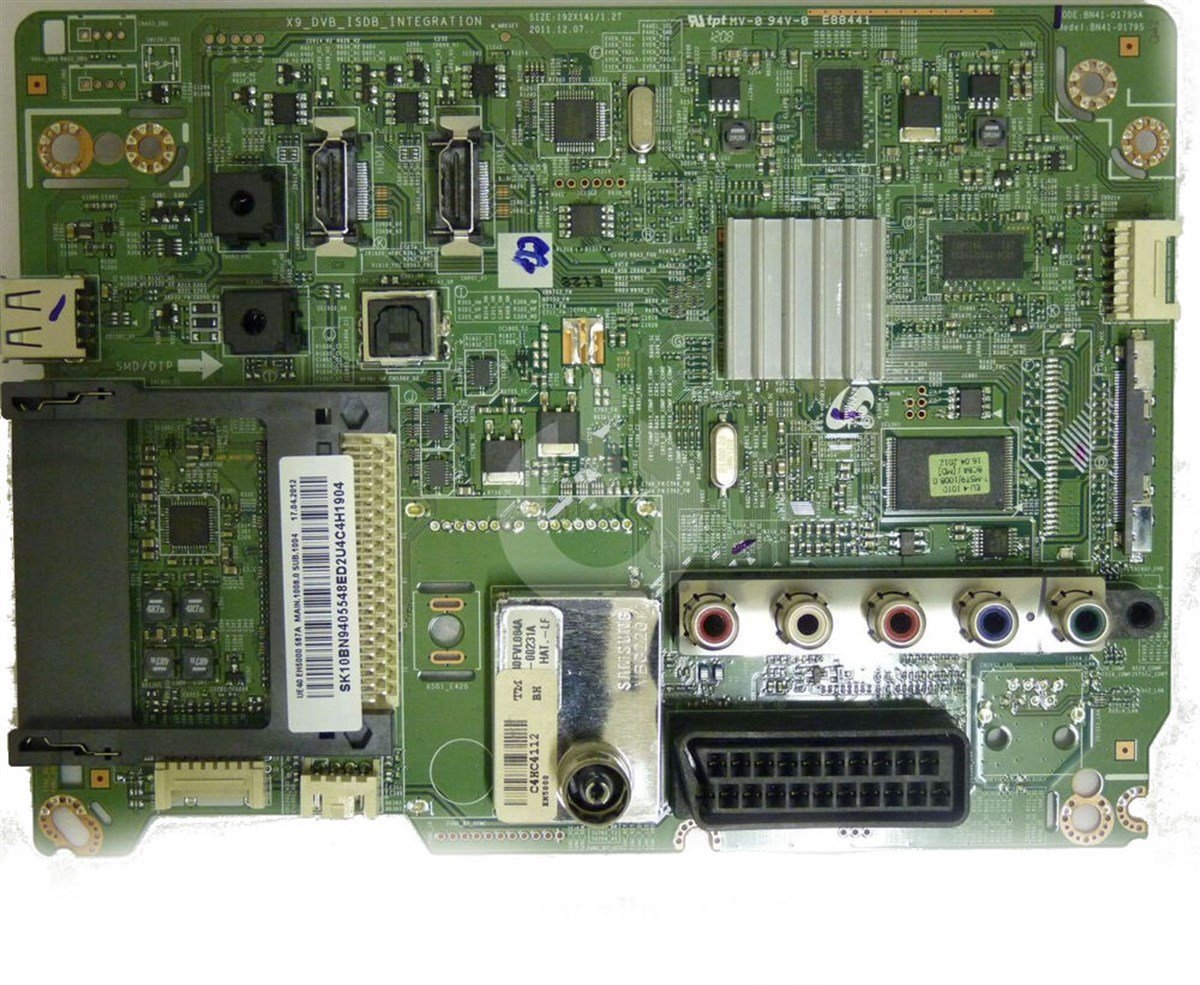 SAMSUNG UE40EH5000 UE46EH5000 ANAKART, BN94-05548E, BN41-01795A, LTJ400HM08-V