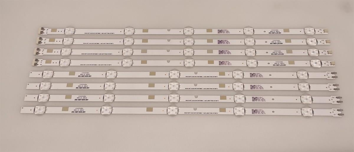 SAMSUNG UE49J5200 UE49N5300 LED BAR TAKIM, S_5J52_50_FCOM_5_LEFT_REV1_170223_6x2.5 LM41-00121W_LM41-00146A