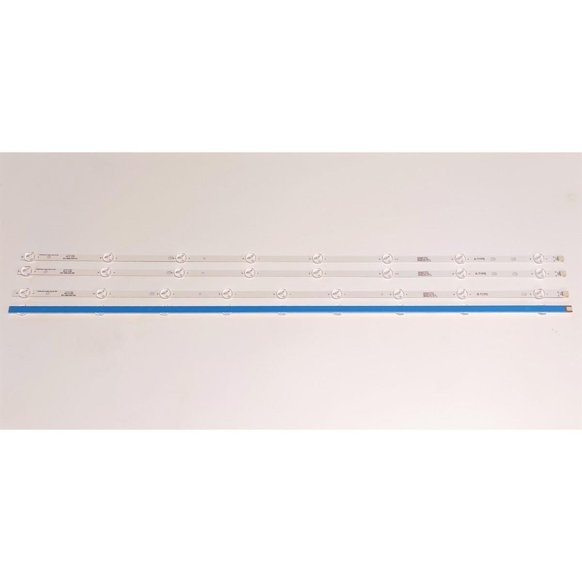 VESTEL 43UD8350 43UD8360 LED BAR TAKIM KORE ÜRETİMİ 43 ''DRT UHD A-TYPE