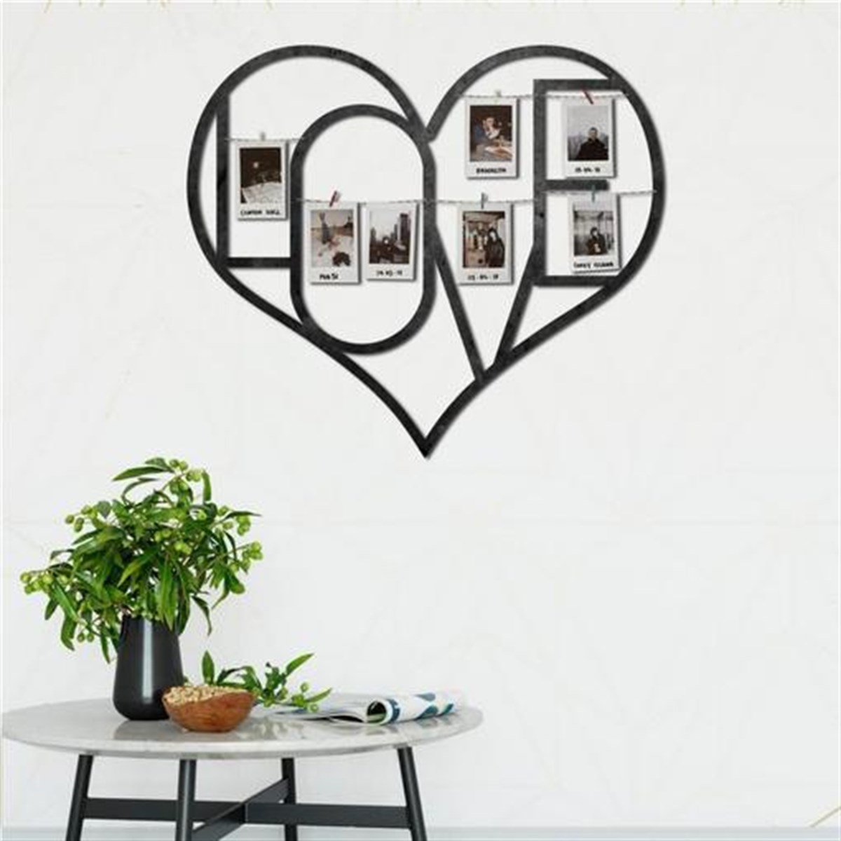 Frame of Life Décoration Murale en Métal
