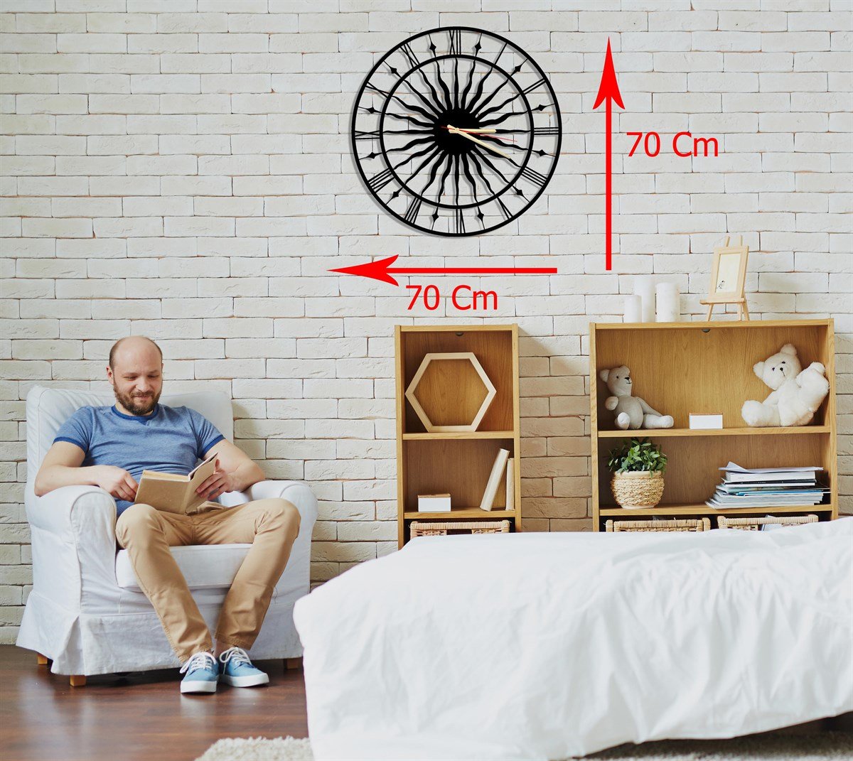 Mercur Horloge Murale