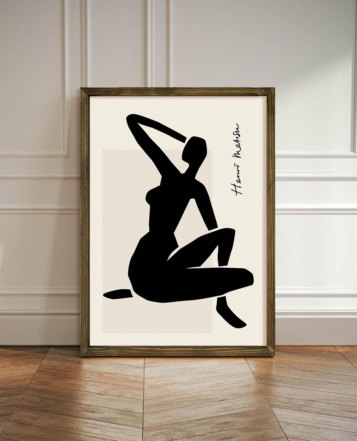 Henri Matisse 04 Çerçeveli Poster