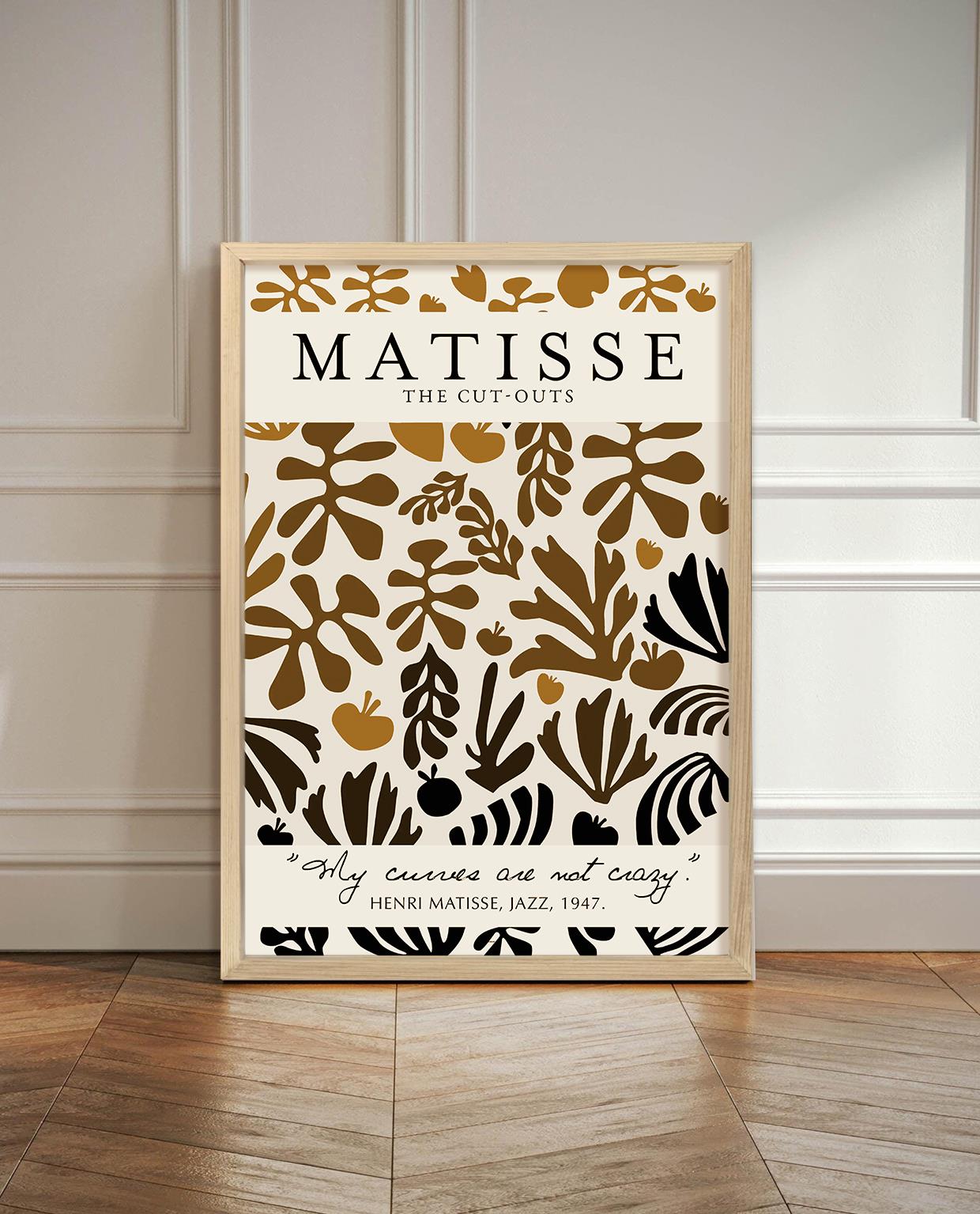 Henri Matisse 05 Çerçeveli Poster