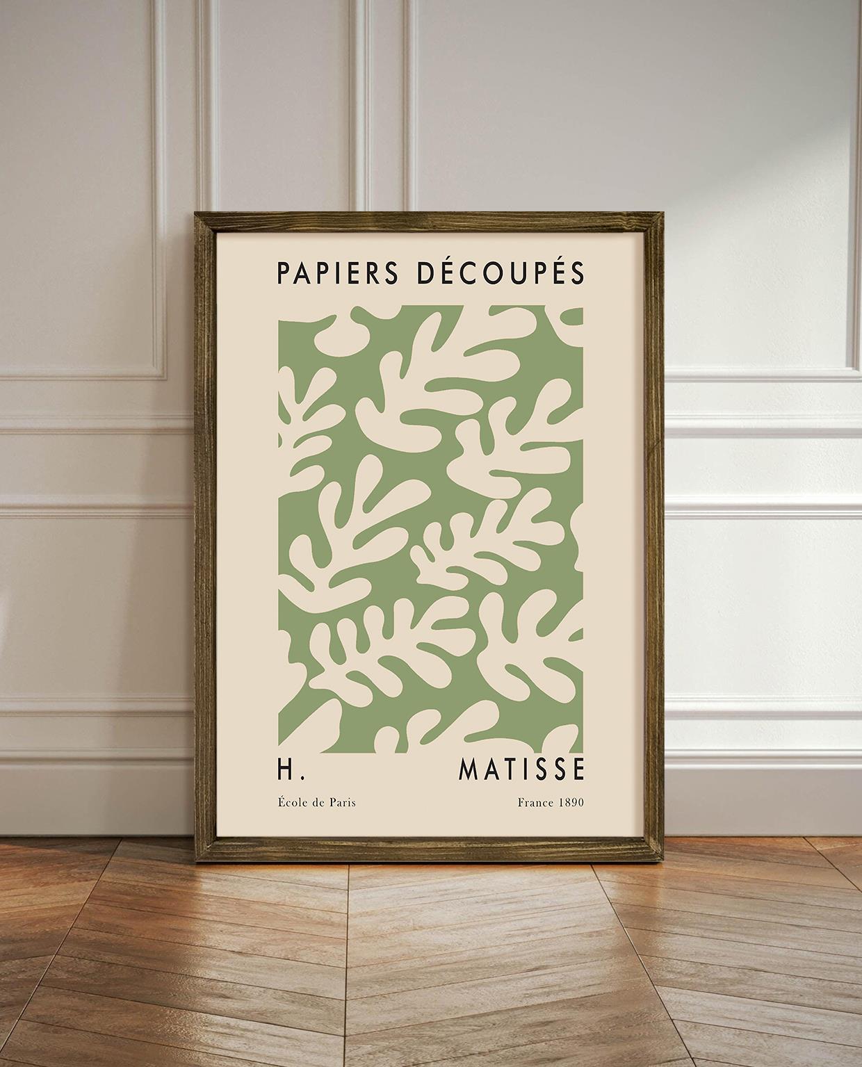 Henri Matisse 17 Çerçeveli Poster