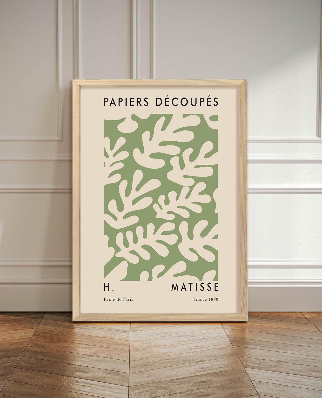 Henri Matisse 17 Çerçeveli Poster