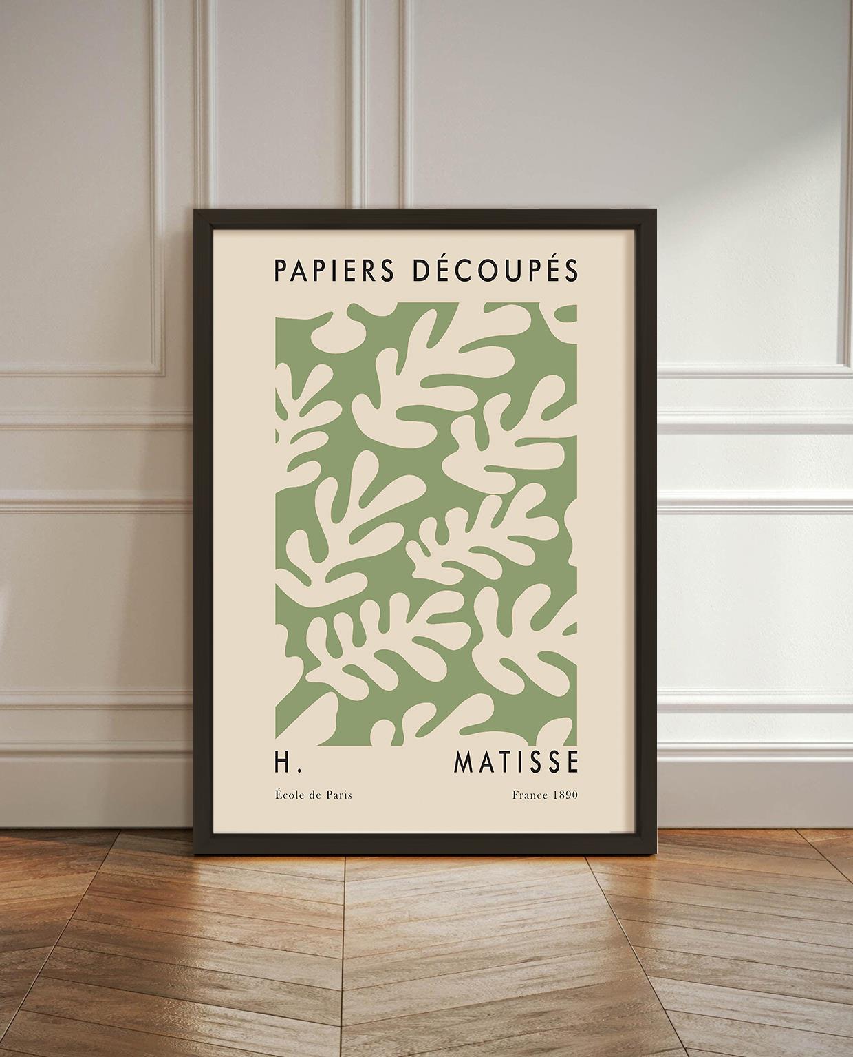 Henri Matisse 17 Çerçeveli Poster