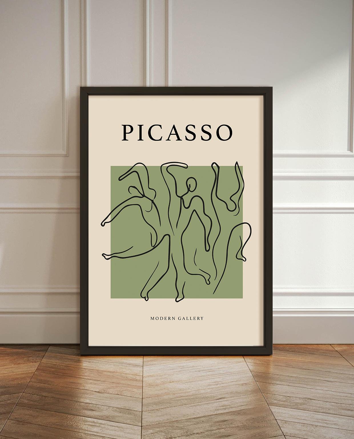 Picasso 16 Çerçeveli Poster