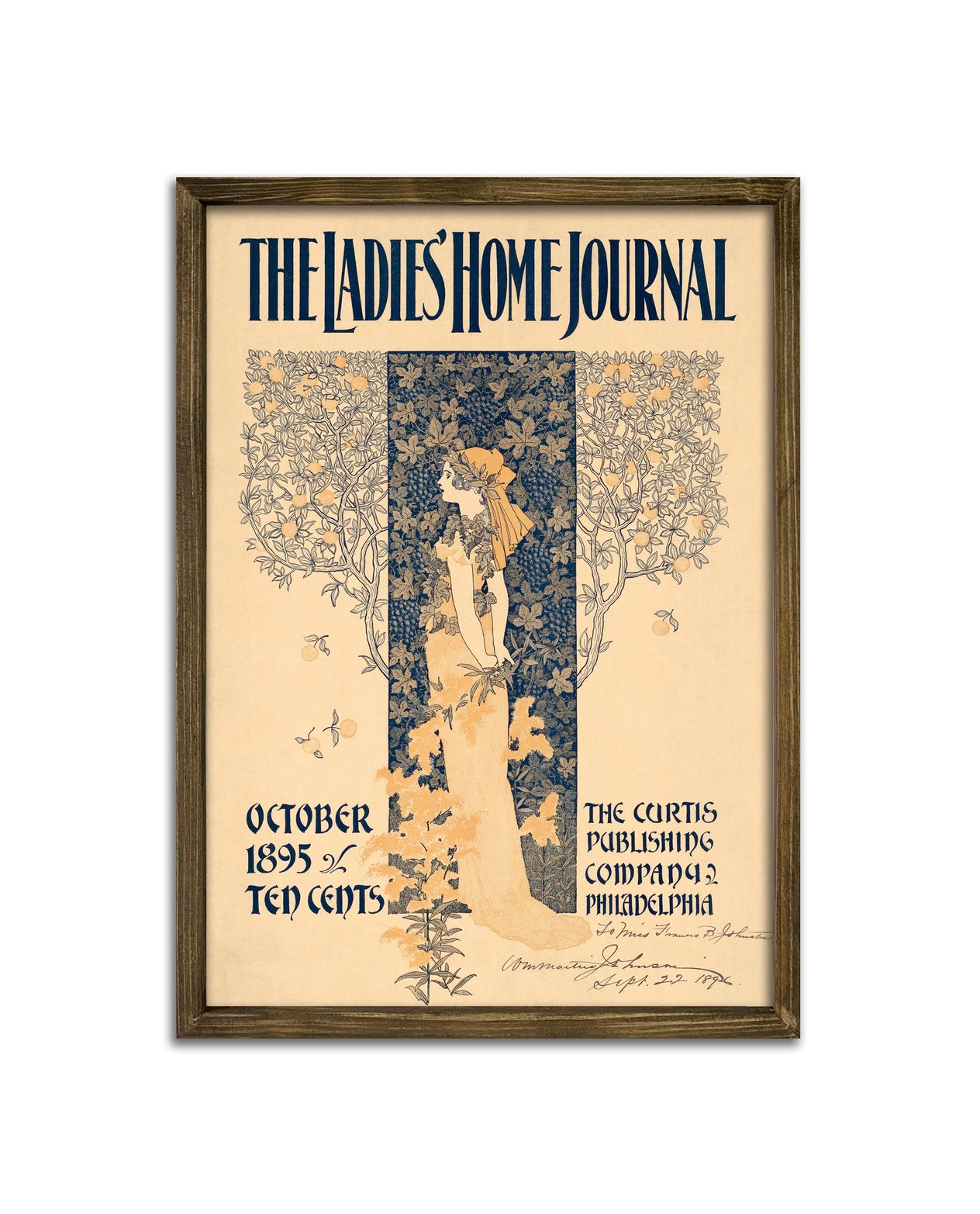 The Ladies' Home Journal Çerçeveli Tablo