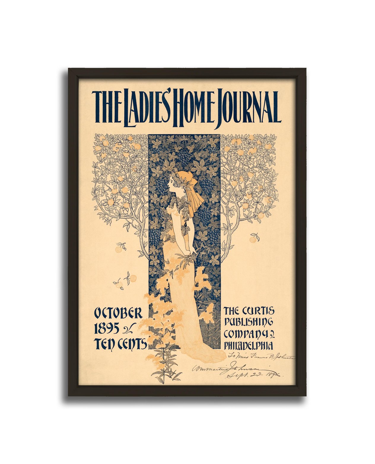 The Ladies' Home Journal Çerçeveli Tablo