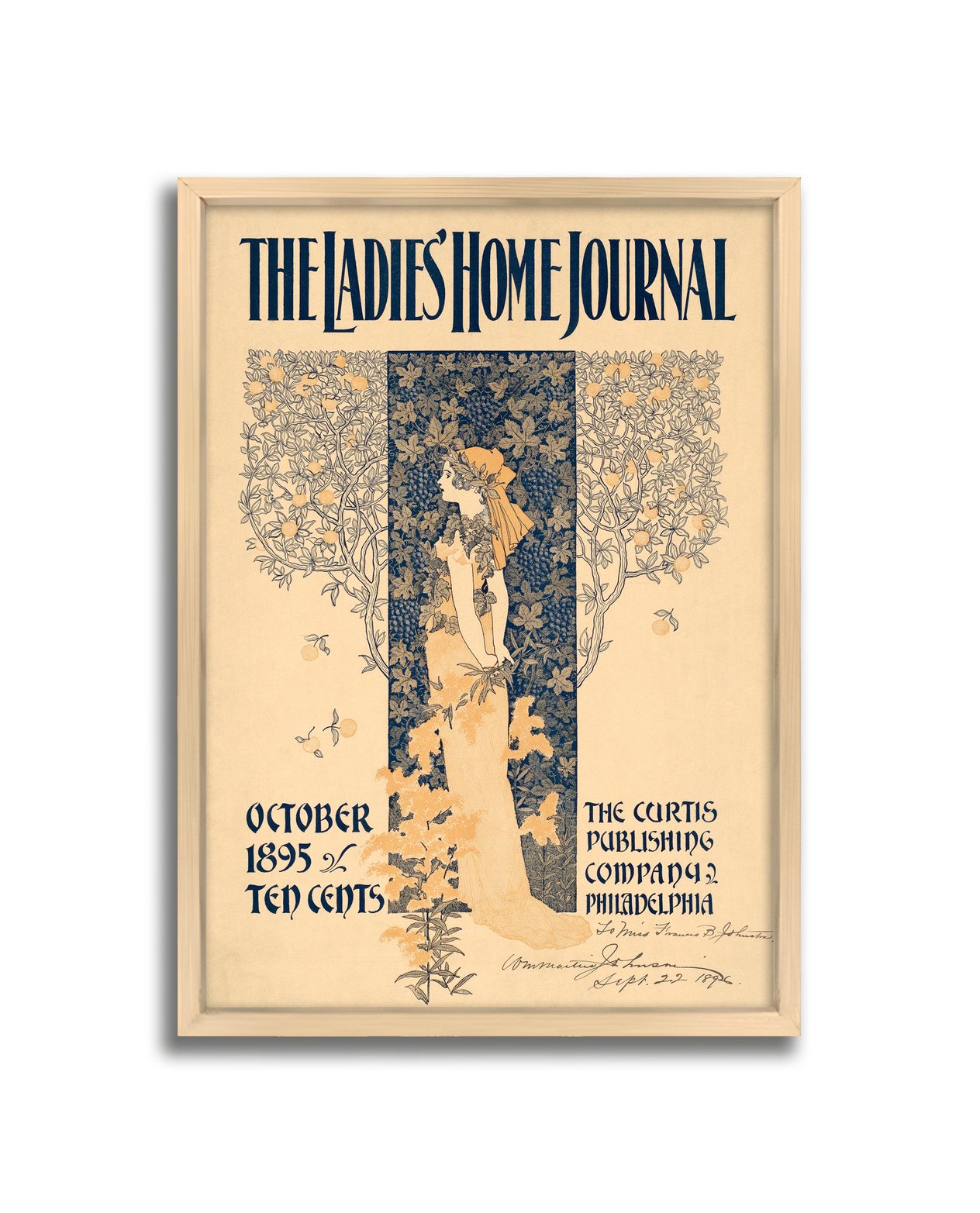 The Ladies' Home Journal Çerçeveli Tablo