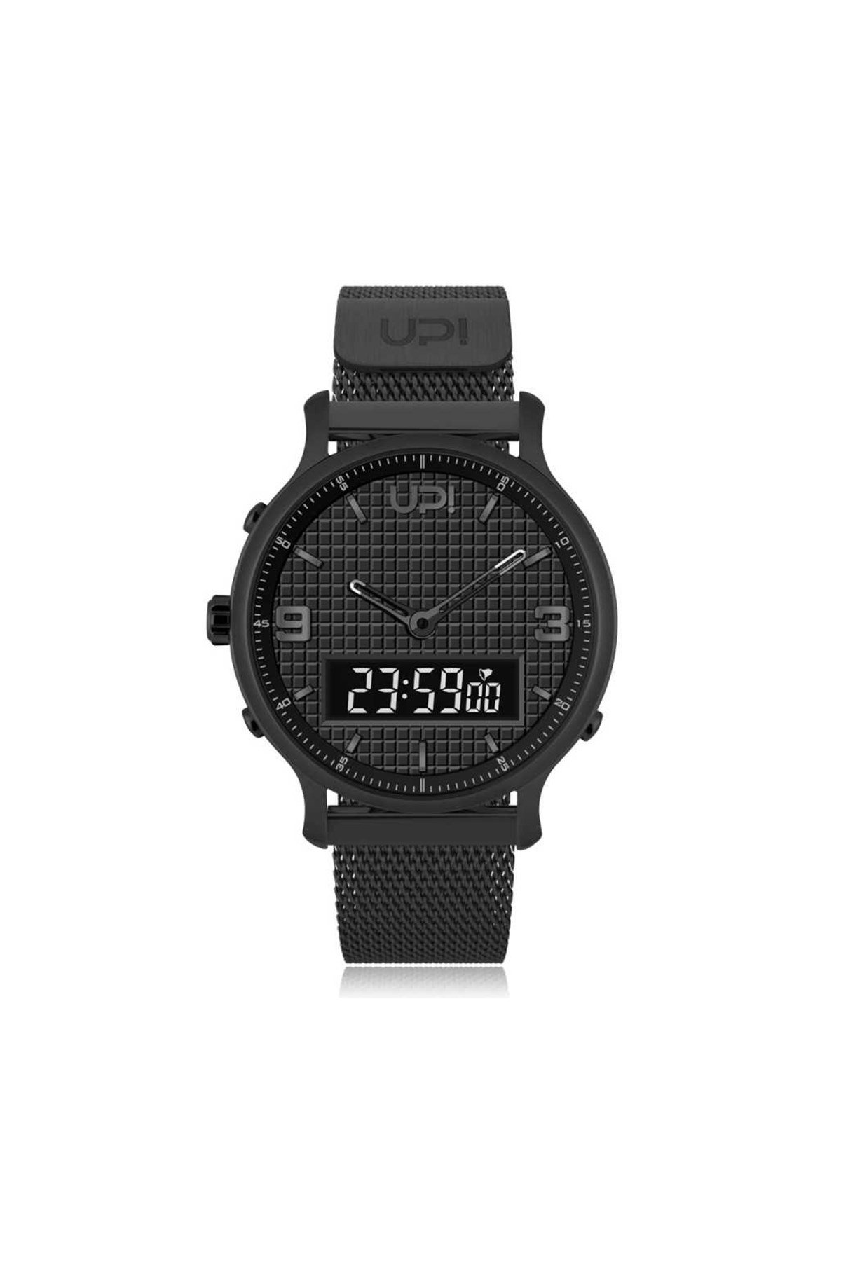 ALYANAKLAR Upwatch Double Steel All Black Erkek Saati Upwatch