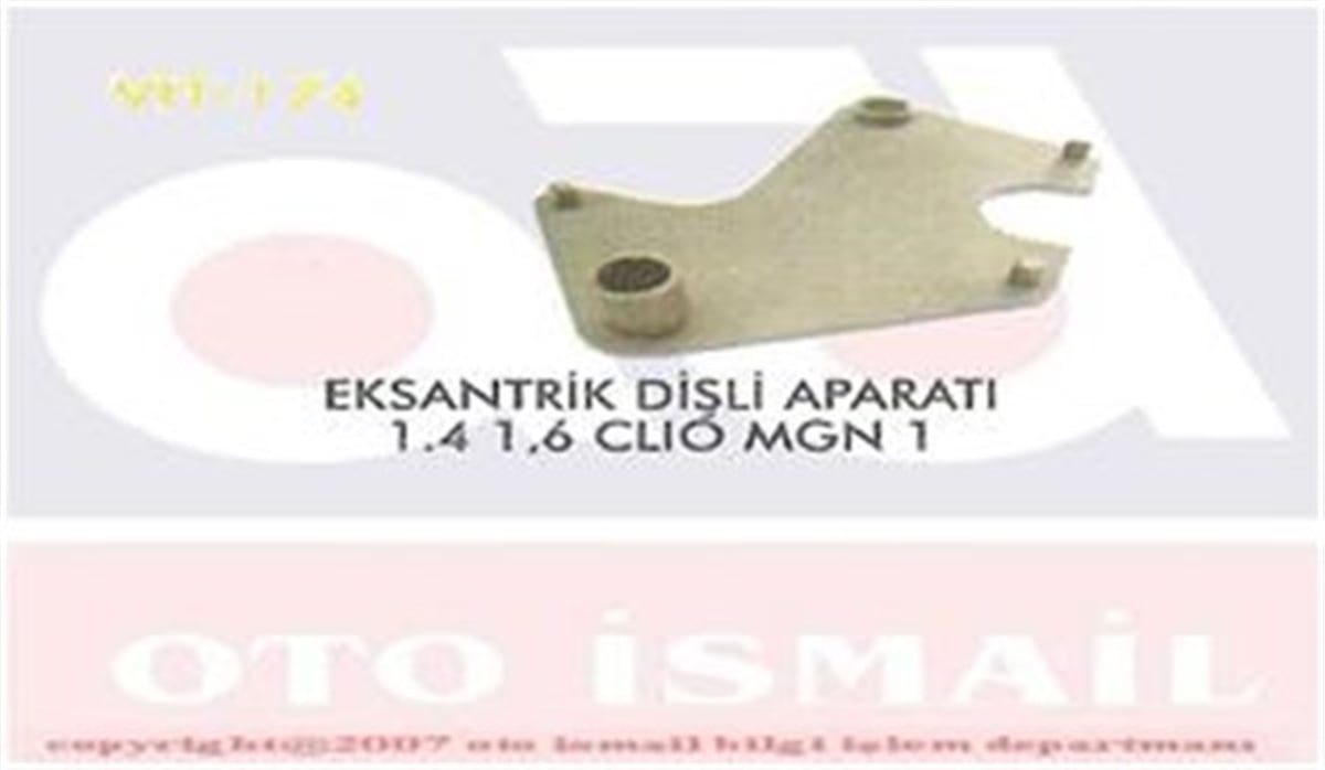 CLIOEKSANTRİK DİŞLİ APARATI CLIO I-MEGANE I 1.4-1.6 16V VITESSE 174VITESSEVITESSE 174