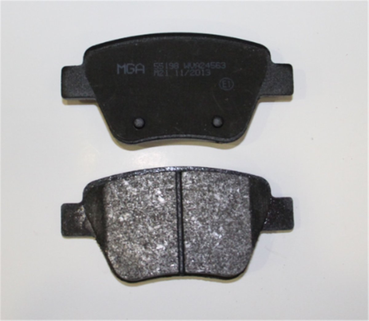 YEDEK PARÇAARKA FREN BALATASI-  VW CADDY 11-15  GOLF 09-13  PASSAT 13-15  SEAT LEON 06-13  SKODA OCTAVIA 09-13 5K0698451C -MGA-55198MGAMGA-55198