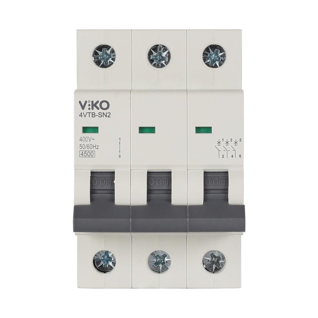 Viko 3x20A C Tipi 4,5kA Trifaze Otomatik Sigorta